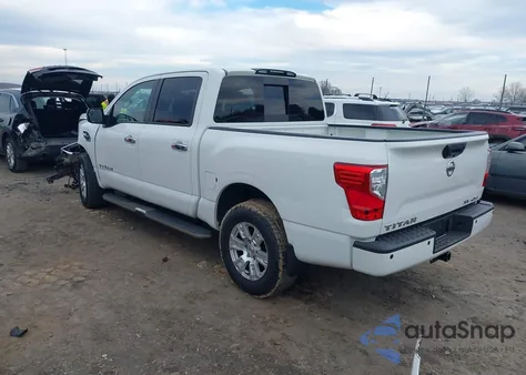 2017 Nissan Titan Sv z USA, uszkodzony, nr VIN 1N6AA1E52HN560299